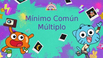 Preview of Interactivo Mínimo Común Múltiplo (CM31)