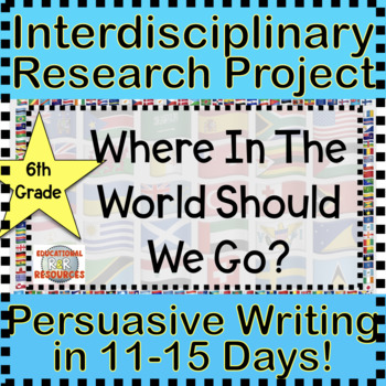 Preview of Interdisciplinary Structured Research Countries Persuasive Writing Project
