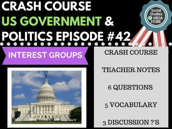 Preview of Interest Groups: Crash Course Government and Politics #42