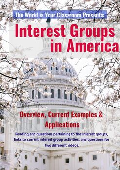 Preview of Interest Groups US Government Lobby Groups and their Influence