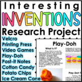 Interesting Inventions Research Project & Informative Writ