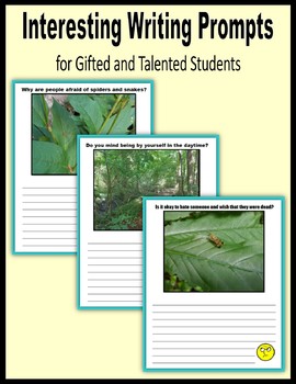 creative writing prompts for gifted students