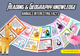 Interesting animal facts cards (Reading)