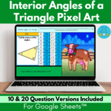 Interior Angles of Triangles Pixel Art