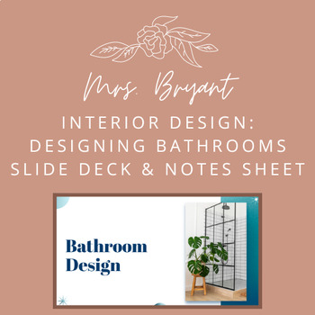 Preview of Interior Design: Designing Bathrooms BUNDLE