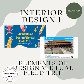 Preview of Interior Design - Elements of Design Virtual Field Trip Nearpod