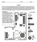 Interior Design Living Room Information Gap Task Estar + M