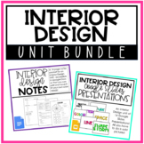 Interior Design Unit Presentation & Notes | BUNDLE | Googl