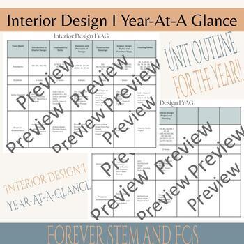 Preview of Interior Design Year-At-A Glance