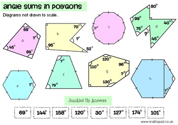 Interior Exterior Angles Of Polygons