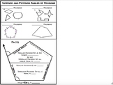 Interior and Exterior Angles of Polygons Notes