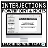 Interjections | Grammar | Editable PowerPoint and Notes