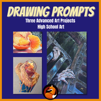 Preview of Intermediate Advanced and AP®Studio Art THREE Project Bundle High School Art