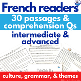 Intermediate & Advanced French Reading Comprehension BUNDL