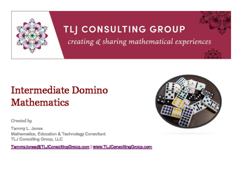 Preview of Intermediate Domino Mathematics Packet