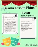 High School Drama Class: 1 year of lesson plans - Year 3