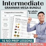 Adult ESL Curriculum - Intermediate Grammar Worksheets and