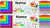 Intermediate Gr 4-7 Canadian Math and Socials Name Plate