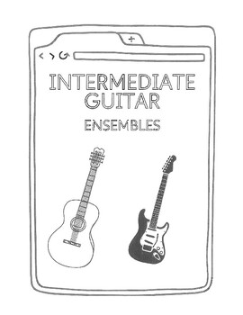 Preview of Intermediate Guitar Workbook - Ensembles