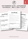 Intermediate Japanese Journal Writing Pack 2