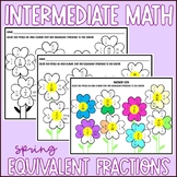 Intermediate Math- Spring (equivalent fractions)