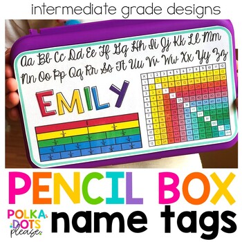 pencil box with name