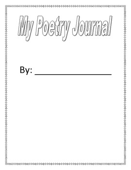 Preview of Intermediate Poetry Journal