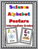 Science Word Wall Alphabet Posters