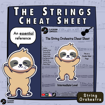 Preview of Intermediate Strings Cheat Sheet