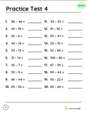 Intermediate Subtraction Workbook #1