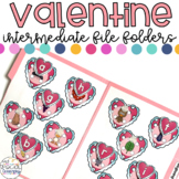 Intermediate Valentine's Day File Folder for Special Education