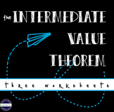 CALCULUS Intermediate Value Theorem - worksheets