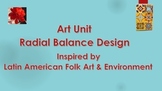 Intermediate grades Radial Balance Design PPT Folk Latin Art