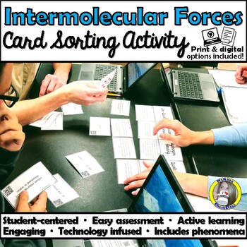 Preview of Intermolecular Forces - Card Sort Activity