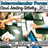 Intermolecular Forces - Card Sort Activity