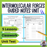 Intermolecular Forces Unit Bundle Guided Notes