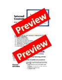 Internal Controls Lesson + Fraud Detection Activity