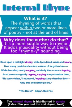 examples of end rhyme