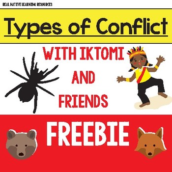 Preview of Internal and External Conflict Worksheet