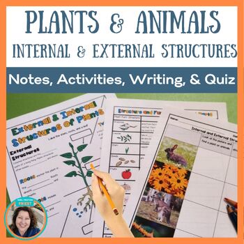 Preview of Plant & Animal Structures and Functions Activities Science Notebooks