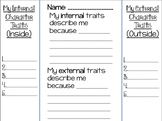 Internal/External Character Traits Worksheet