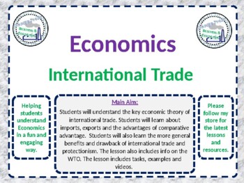 Preview of International Trade