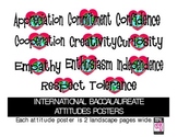 International Baccalaureate Attitude Posters