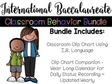 International Baccalaureate Classroom Behavior Bundle - Up