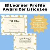International Baccalaureate IB Learner Profile Awards | En