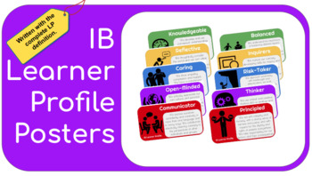 Preview of International Baccalaureate (IB) Learner Profile Posters