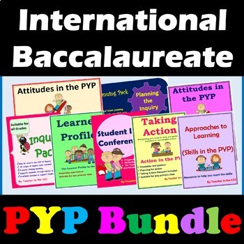 Preview of International Baccalaureate PYP Bundle