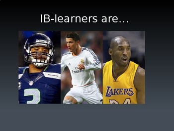 Preview of International Baccalaureate- Sports Themed Learner Profile Posters