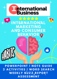 International Business: Marketing and Consumer Behavior *U