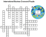 International Business / Trade Crossword Puzzle - Intro to